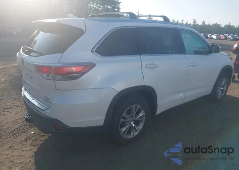 2015 Toyota Highlander Xle V6 from USA, damaged, VIN 5TDJKRFH8FS109182